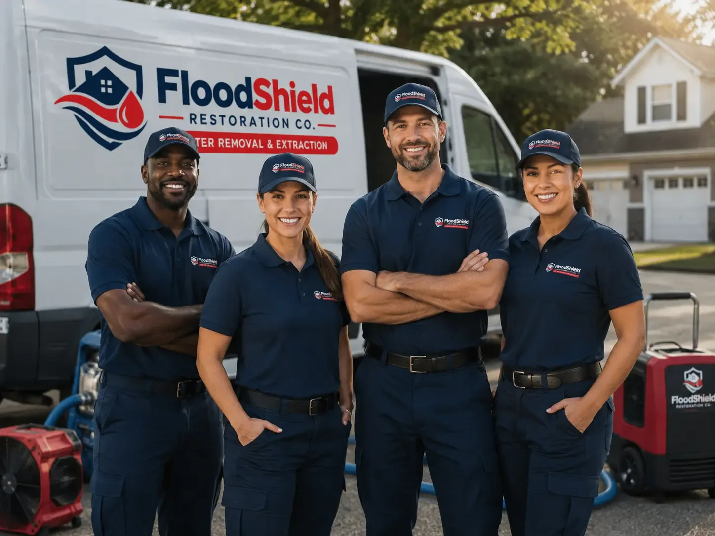 Flood Damage Restoration company in Mountain View, HI